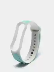 Зеленый ремешок для Xiaomi Mi Band 3 / 4 / 5 / 6 (Ксяоми ми бэнд) силиконовый