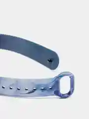 Темно-синий ремешок для Xiaomi Mi Band 3 / 4 / 5 / 6 (Ксяоми ми бэнд) силиконовый