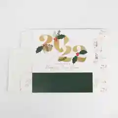 Белый коробка складная Новогодняя, 22 х 30 х 10 см