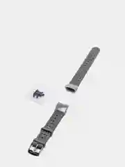 Серый ремешок для Honor Band 4 / 5 (Хонор банд) силиконовый спортивный