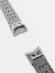 Серый ремешок для Honor Band 4 / 5 (Хонор банд) силиконовый спортивный