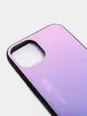 Пурпурный градиентный чехол для iPhone 11, 11 Pro, 11 Pro Max, 12, 12 Pro, 12 Pro Max, 12 Mini, 13