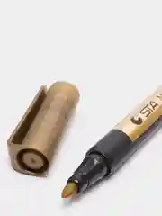Золотой маркер металлик  STA