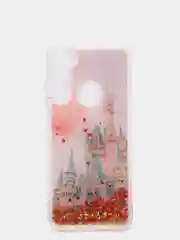 Чехол накладка с блестками Xiaomi Redmi Note 9, Note 9T, 9A, Note 8T