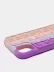 Пурпурный чехол Apple iPhone X, XS, 7, 8, 11, 11 Pro, 12, 12 Pro, 12 Pro Max Pop it поп ит popit