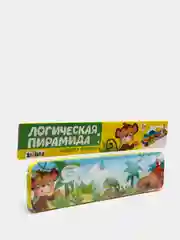 Логическая пирамидка "Цвета и формы", материал EVA, по методике Монтессори