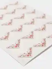 Красный уголки для фотографий, наклейки угловые
