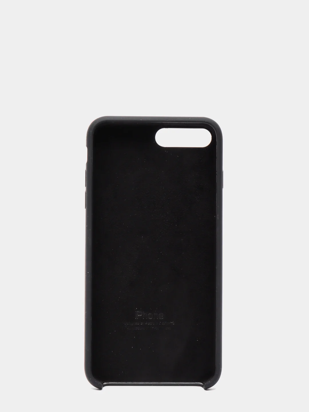 Черный силиконовый чехол для Айфон 6/6s, 7/8, 7+/8+, X/Xs, Xr, 11, 11Pro, 11ProMax