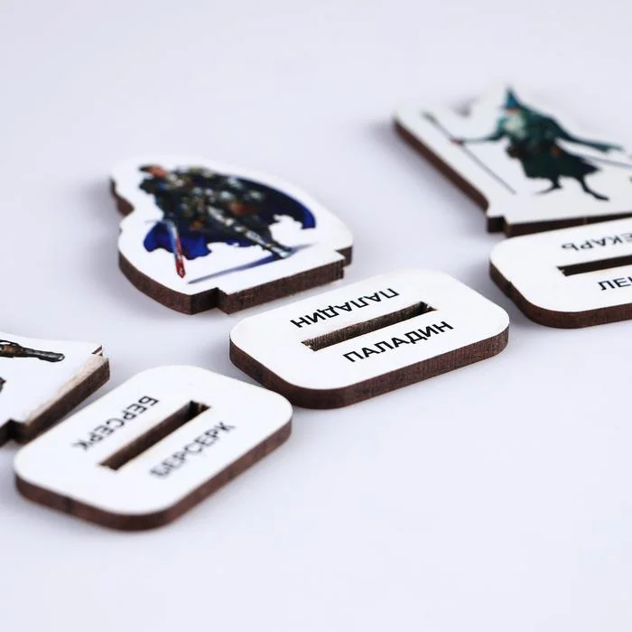Фигурки для настольных игр, "Берсерк", "Паладин", "Лекарь"
