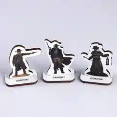 Фигурки для настольных игр "Шериф", "Бандит", "Доктор"
