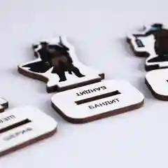 Фигурки для настольных игр "Шериф", "Бандит", "Доктор"