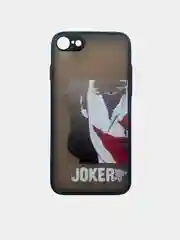 Вишнёвый матовый чехол для Iphone 7/8/SE, X, XR с рисунком