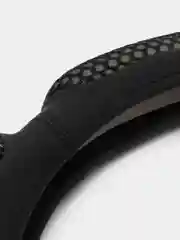 Оплетка на руль (чехол на руль) SKYWAY Sponge snood 6 подушечек M Черная экокожа S01102240