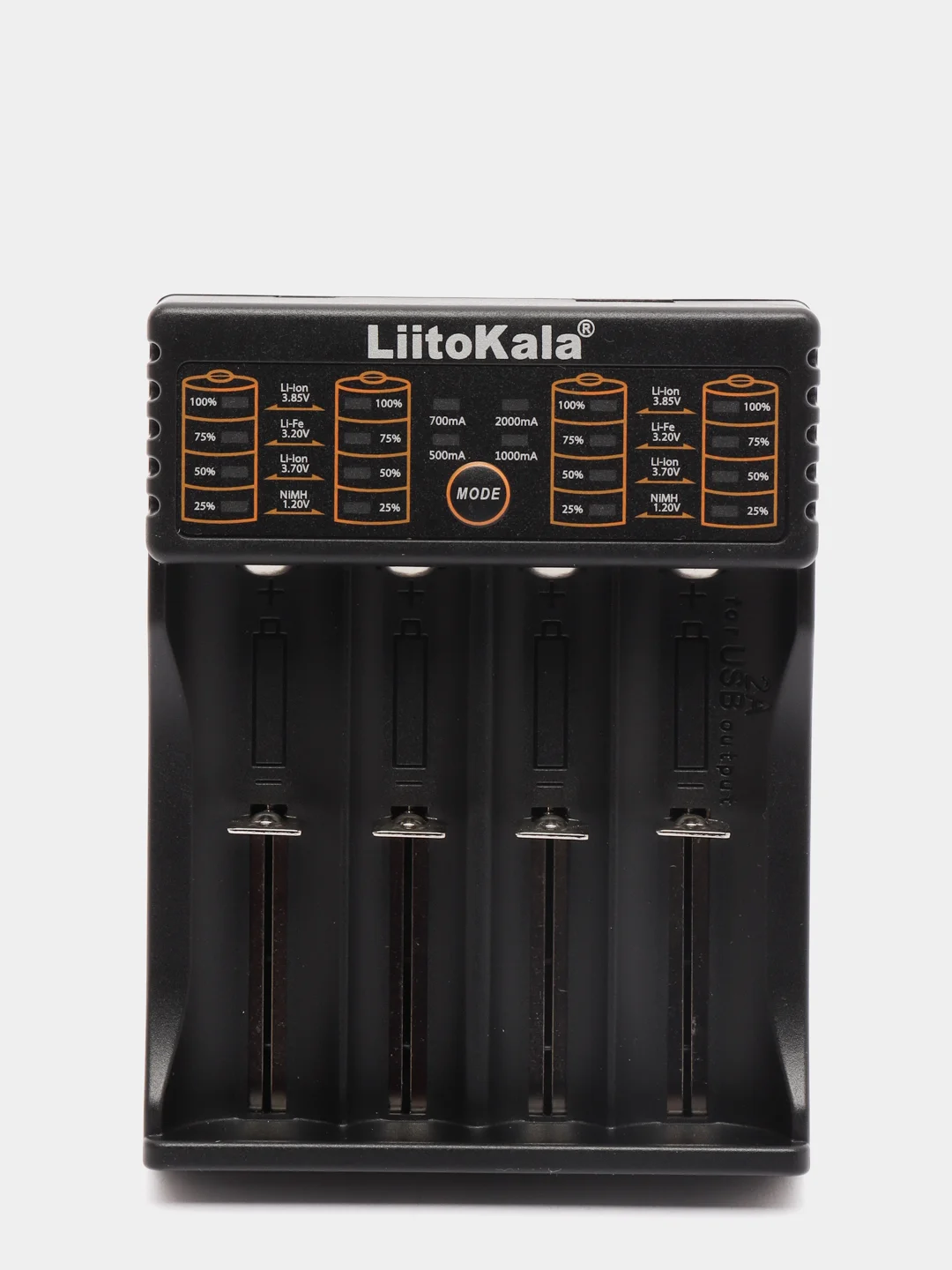 LiitoKala Lii-402 зарядное устройство для аккумуляторов 18650,26500, 21700, AAA,AA