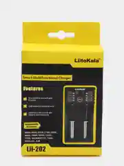 LiitoKala Lii-202 зарядное устройство для аккумуляторов 18650,26500, 21700, AAA,AA