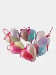 Набор спонжей для макияжа в форме сердца / Спонж губка для макияжа