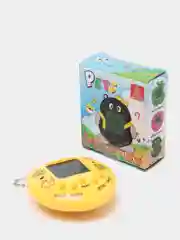 Желтый виртуальный электронный питомец игрушка Тамагочи / Tamagotchi / разные цвета. (сердечко)