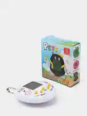Белый виртуальный электронный питомец игрушка Тамагочи / Tamagotchi / разные цвета. (сердечко)