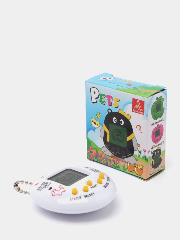 Виртуальный электронный питомец игрушка Тамагочи / Tamagotchi / разные цвета. (сердечко)