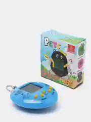 Синий виртуальный электронный питомец игрушка Тамагочи / Tamagotchi / разные цвета. (сердечко)