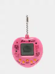 Розовый виртуальный электронный питомец игрушка Тамагочи / Tamagotchi / разные цвета. (сердечко)