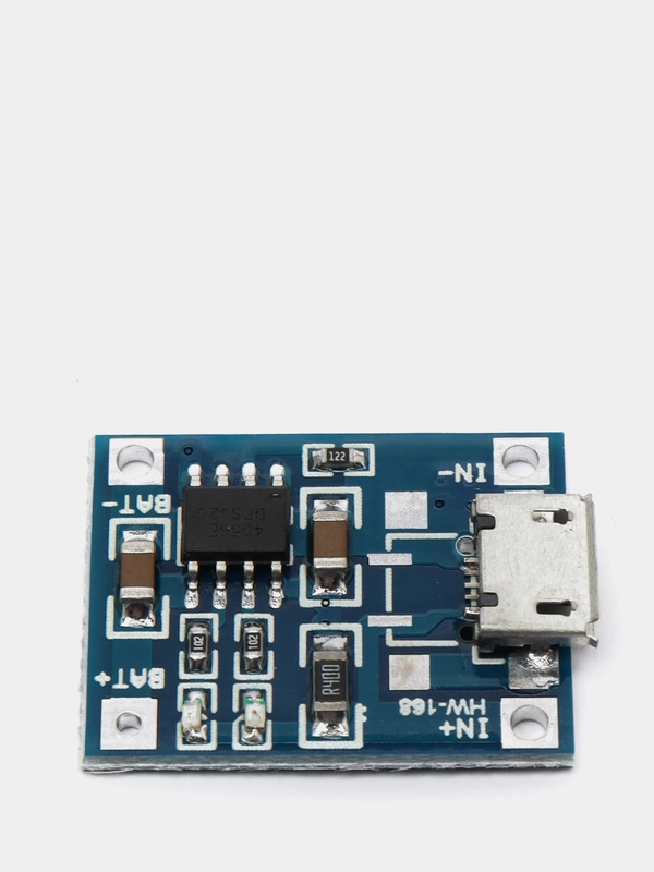 Модуль ЗУ для литиевых АКБ TP4056 microUSB