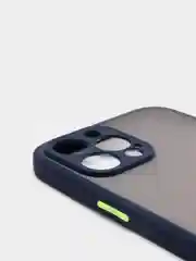 Синий меланж чехол для Apple iPhone 12 / Iphone 12 pro / айфон 12 про