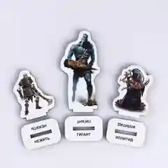 Фигурки для настольных игр "Нежить", "Гигант", "Иллитид"