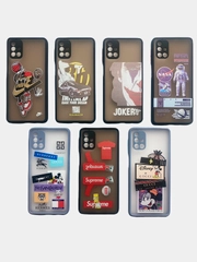 Чехол для Samsung A02S, M31S, M51, с рисунком, матовый