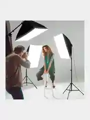 Софтбокс без ламп / Постоянный студийный свет