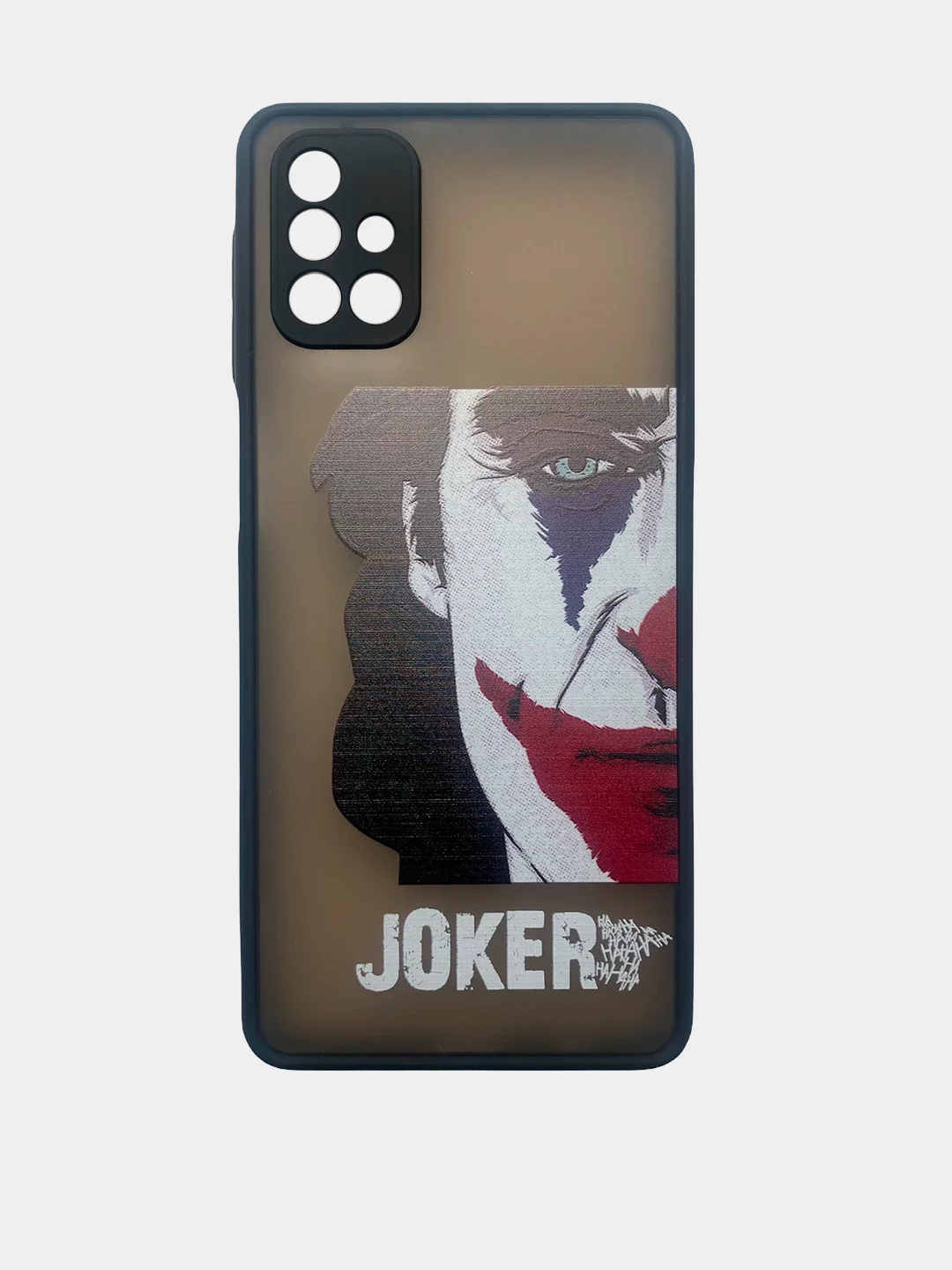 Вишнёвый чехол для Samsung A02S, M31S, M51, с рисунком, матовый
