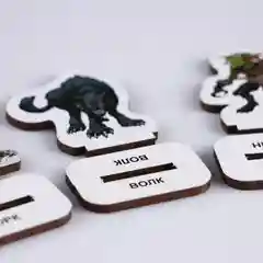Фигурки для настольных игр: Орк, Волк, Гоблин