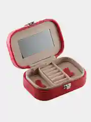 Красный шкатулка для украшений