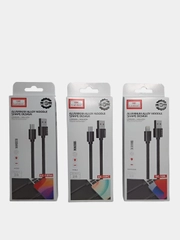 Кабель USB EARLDOM EC-109 для передачи данных и подзарядки Micro / Type-C / Lightning