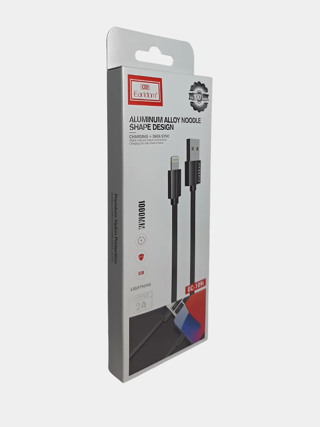 Кабель USB EARLDOM EC-109 для передачи данных и подзарядки Micro / Type-C / Lightning