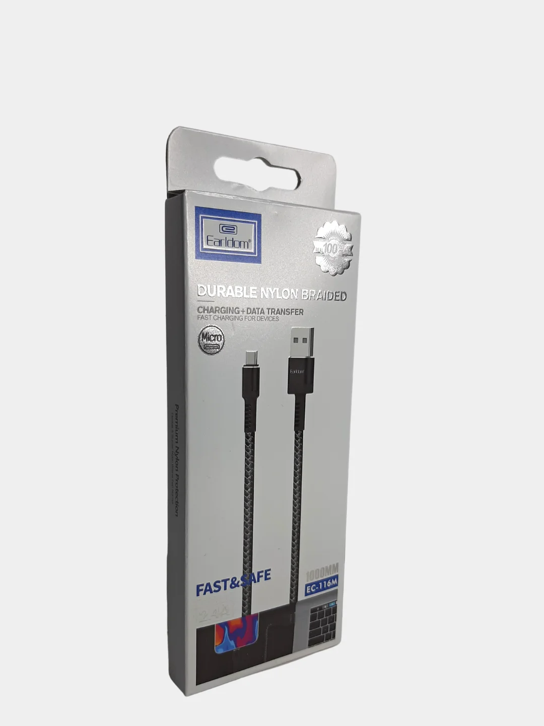 Кабель USB EARLDOM EC-116 для передачи данных и подзарядки Micro / Type-C / Lightning
