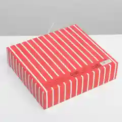 Складная коробка подарочная Happy NY, 20 х 18 х 5 см