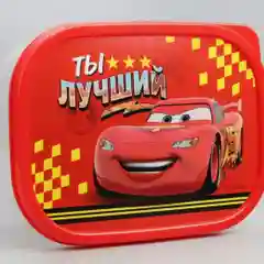 Ланч-бокс прямоугольный, 500 мл, Тачки "Ты лучший"