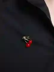 Серый брошь Вишенка, 9 моделей