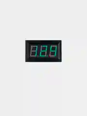 Зеленый встраиваемый цифровой вольтметр переменного напряжения от 70-500VAC