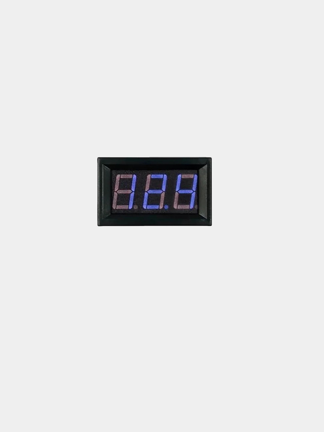Синий встраиваемый цифровой вольтметр переменного напряжения от 70-500VAC
