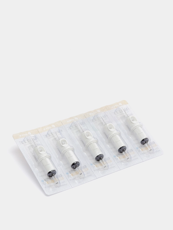 КАРТРИДЖИ ДЛЯ ТАТУ, МОДУЛИ ДЛЯ ТАТУАЖА, ТАТУ КАРТРИДЖИ QUELLE ROUND LINER, 5 ШТ/ 1 БЛИСТЕР