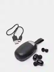 Черный наушники для спорта