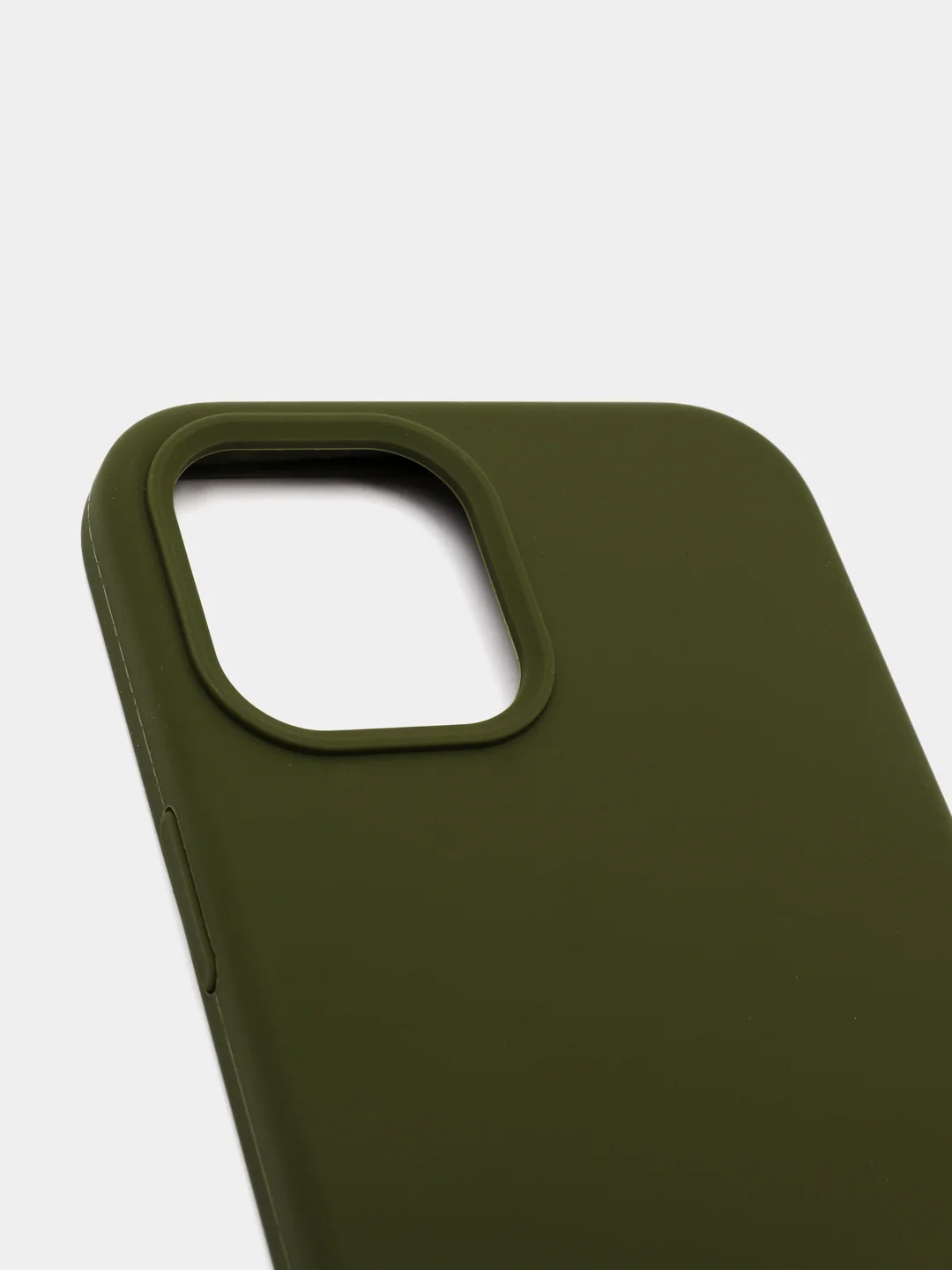 Зеленый чехол Silicone Case силиконовый с микрофиброй IPhone 5/5s/SE 6/6s 7/8 7+/8+ X/XS / 11 / 12