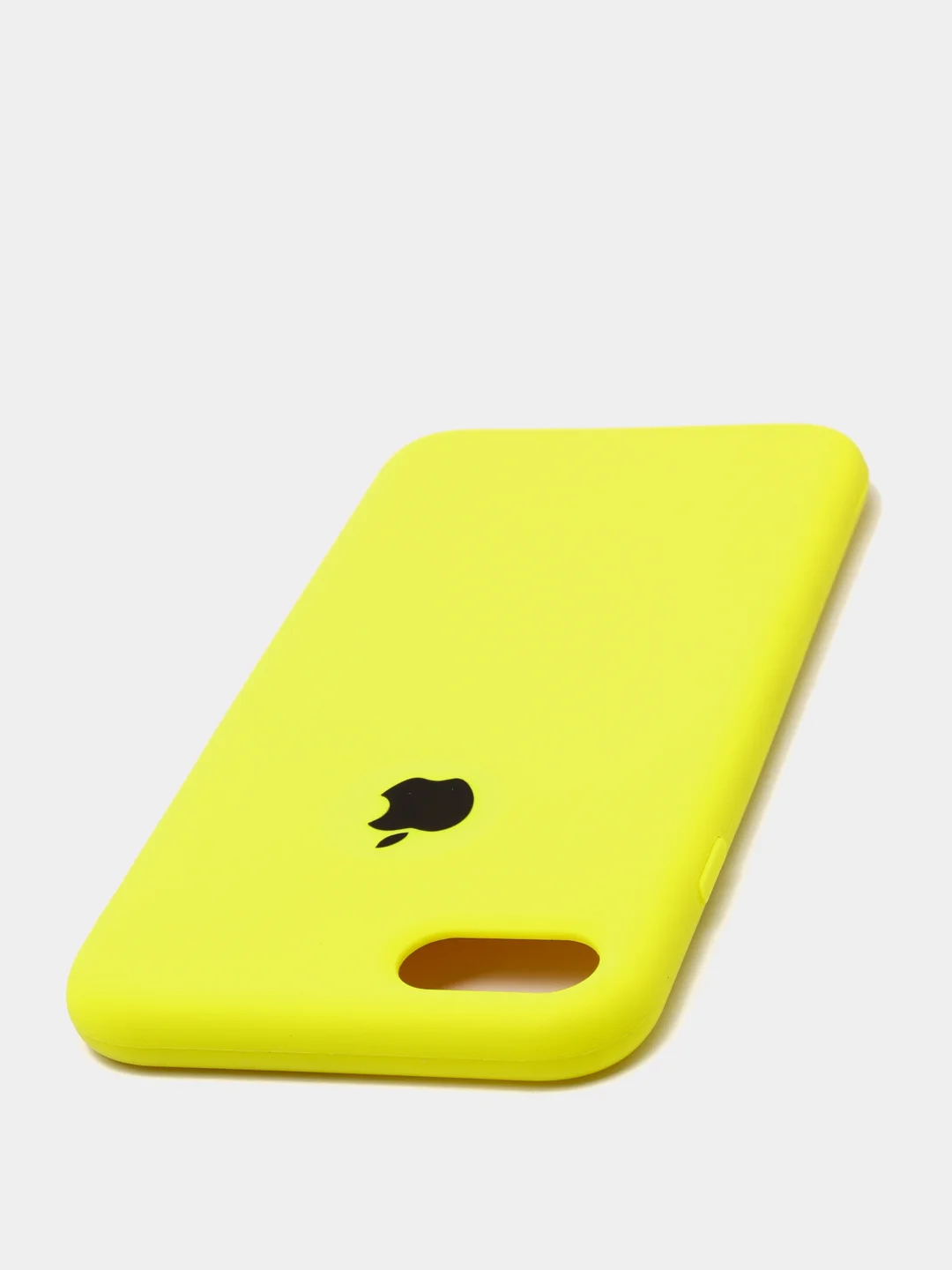 Лимонный чехол Silicone Case для iPhone 7, 8, SE2, iPhone Se2 2020, с логотипом