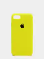 Лимонный чехол Silicone Case для iPhone 7, 8, SE2, iPhone Se2 2020, с логотипом