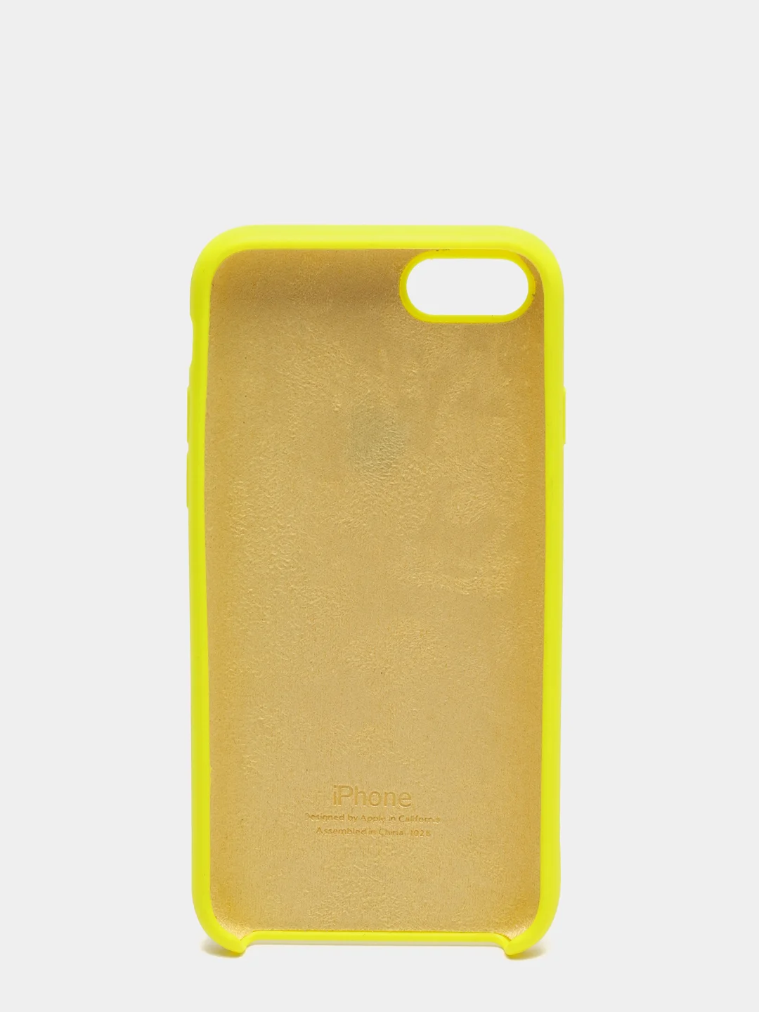 Лимонный чехол Silicone Case для iPhone 7, 8, SE2, iPhone Se2 2020, с логотипом