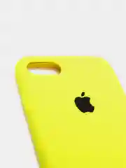 Лимонный чехол Silicone Case для iPhone 7, 8, SE2, iPhone Se2 2020, с логотипом