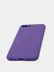 Фиолетовый силиконовый чехол для iPhone 5/5s/se, 6/6s, 7/8, 7+/8+, X/Xs, Xs max, Xr, 11, 11 pro