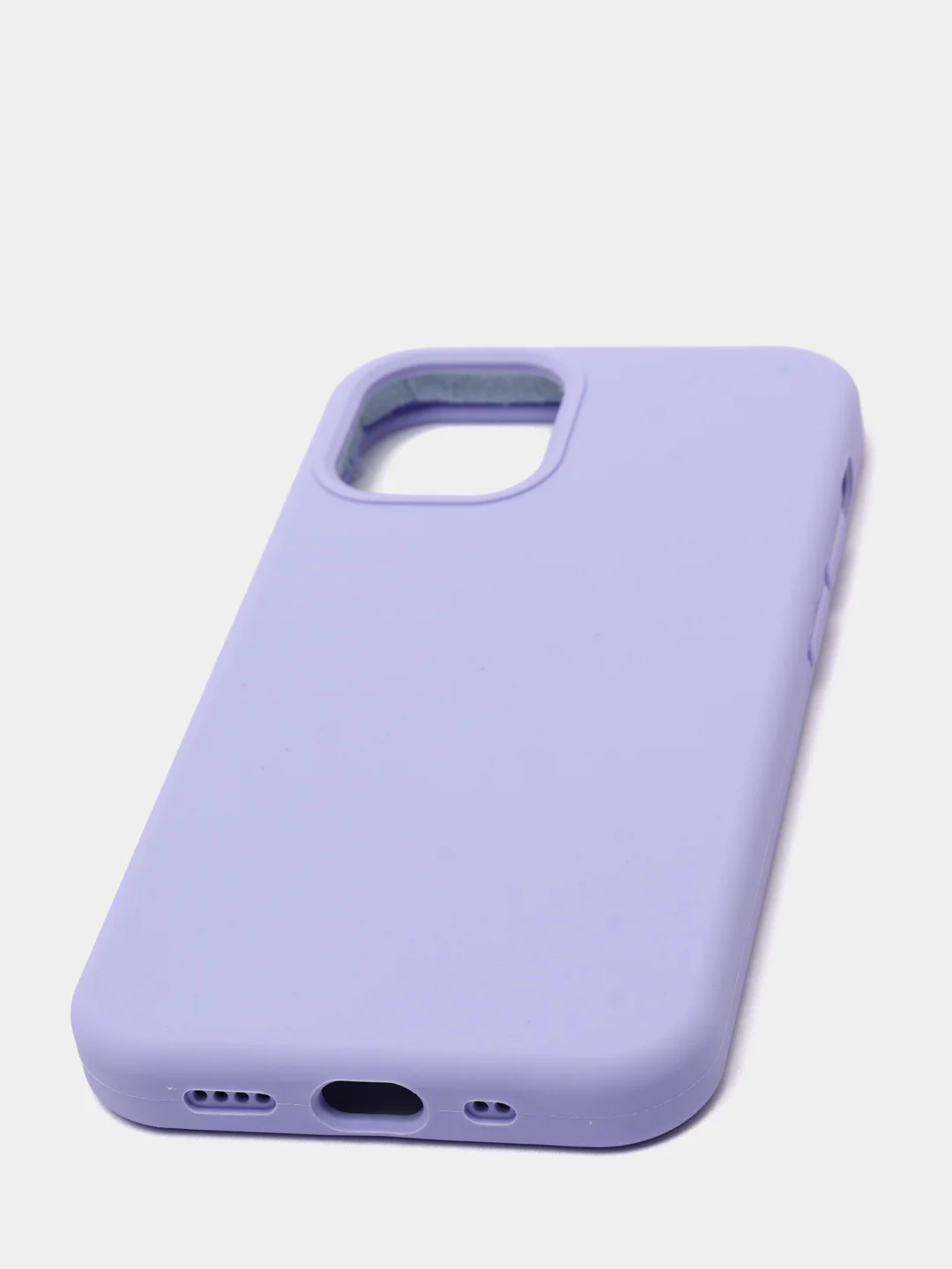 Лавандовый чехол Silicone Case силиконовый с микрофиброй IPhone 5/5s/SE 6/6s 7/8 7+/8+ X/XS / 11 / 12